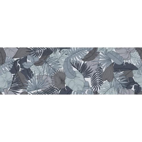 Baldocer Montmartre Blue Floral Wall Tile 300mm x 900mm